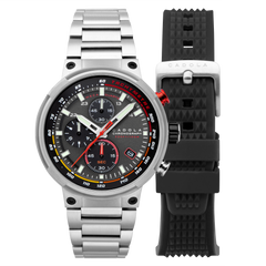 Surtees Meca Quartz Chronograph Graphite Black