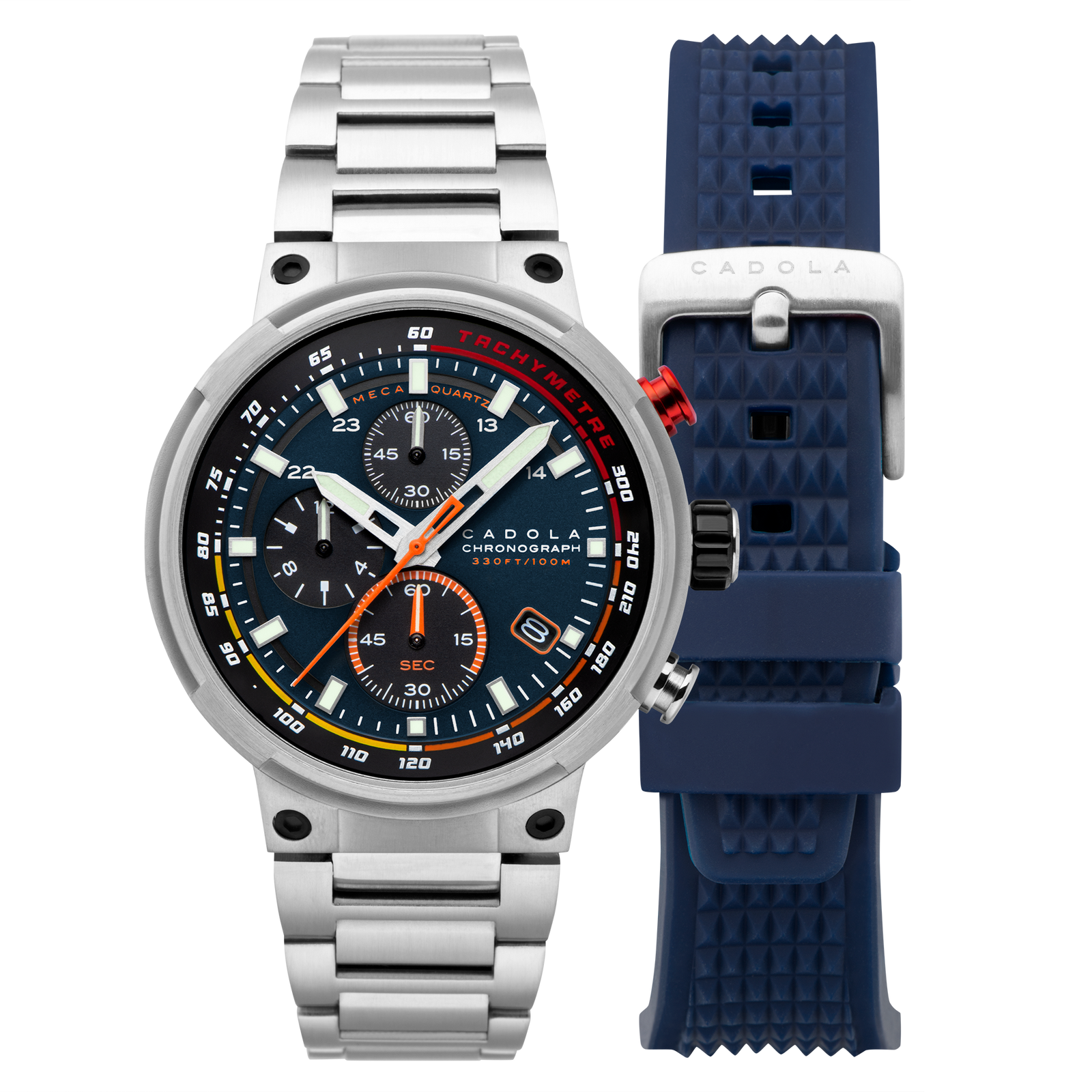 Surtees Meca Quartz Chronograph Cobalt Cascade