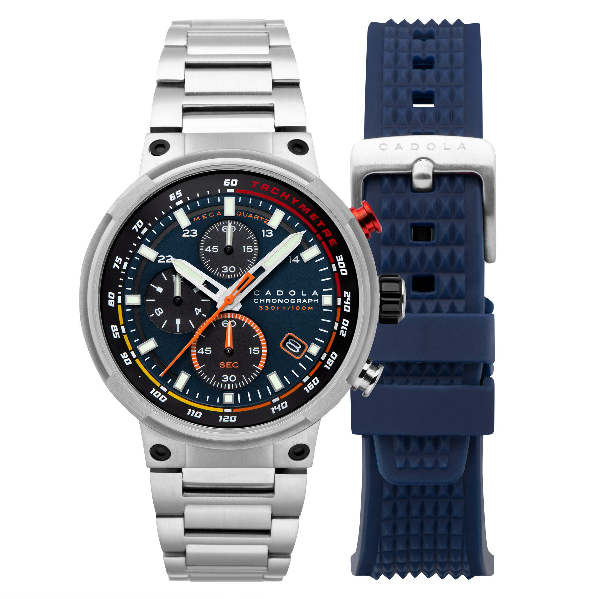 Surtees Meca Quartz Chronograph Deep Blue