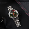 Surtees Meca Quartz Chronograph Grid Green