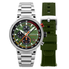 Surtees Meca Quartz Chronograph Grid Green