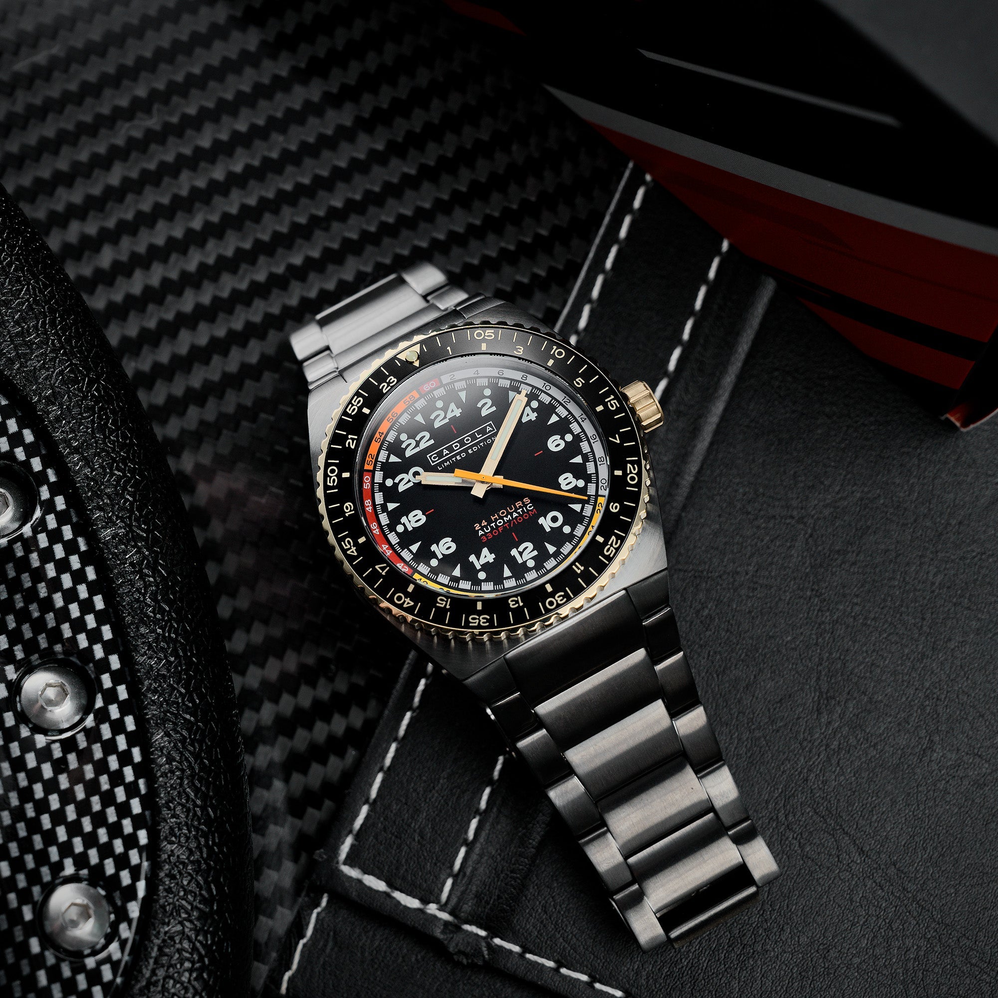 Dog Leg Automatic Machined Black