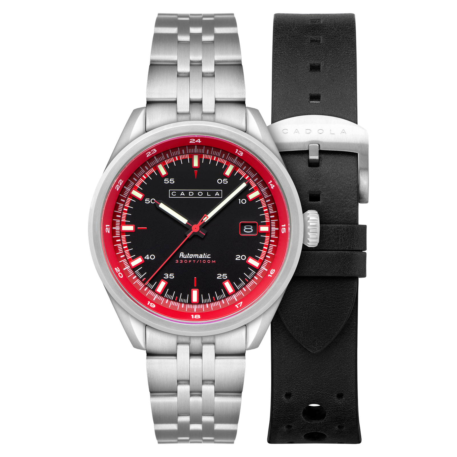 Pista Automatic Red Black