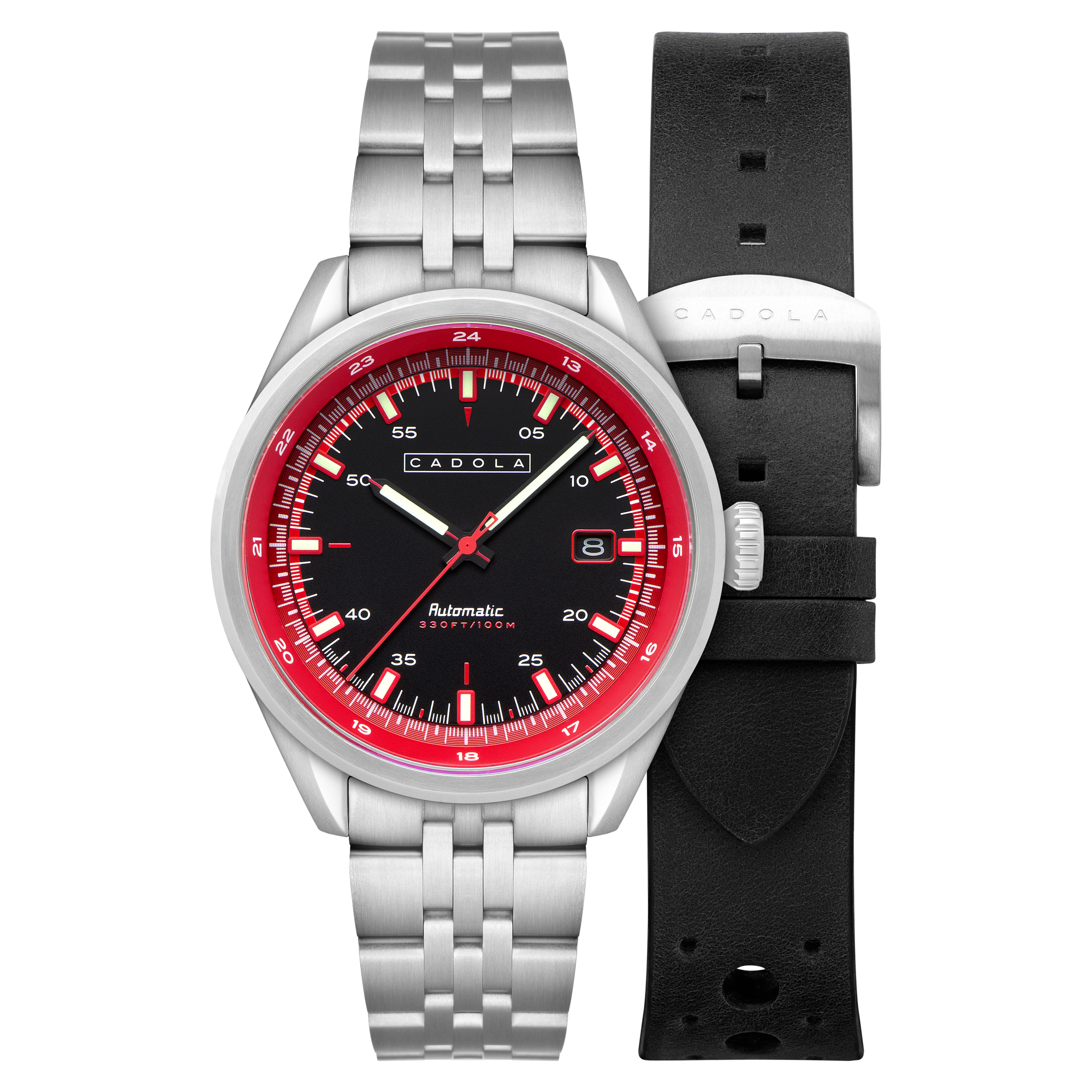 Pista Automatic Red Black