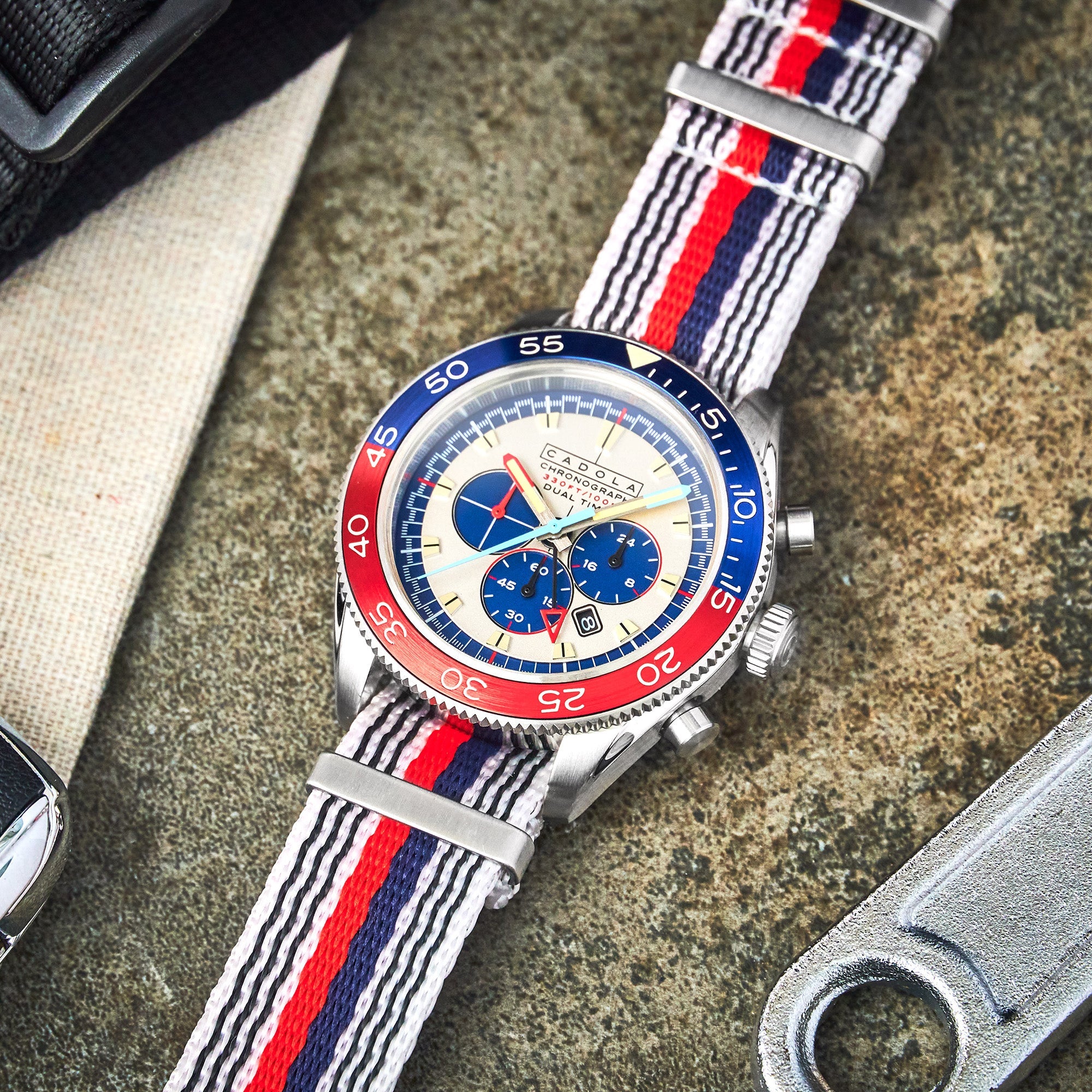 Ahrens Chronograph Classic Blue