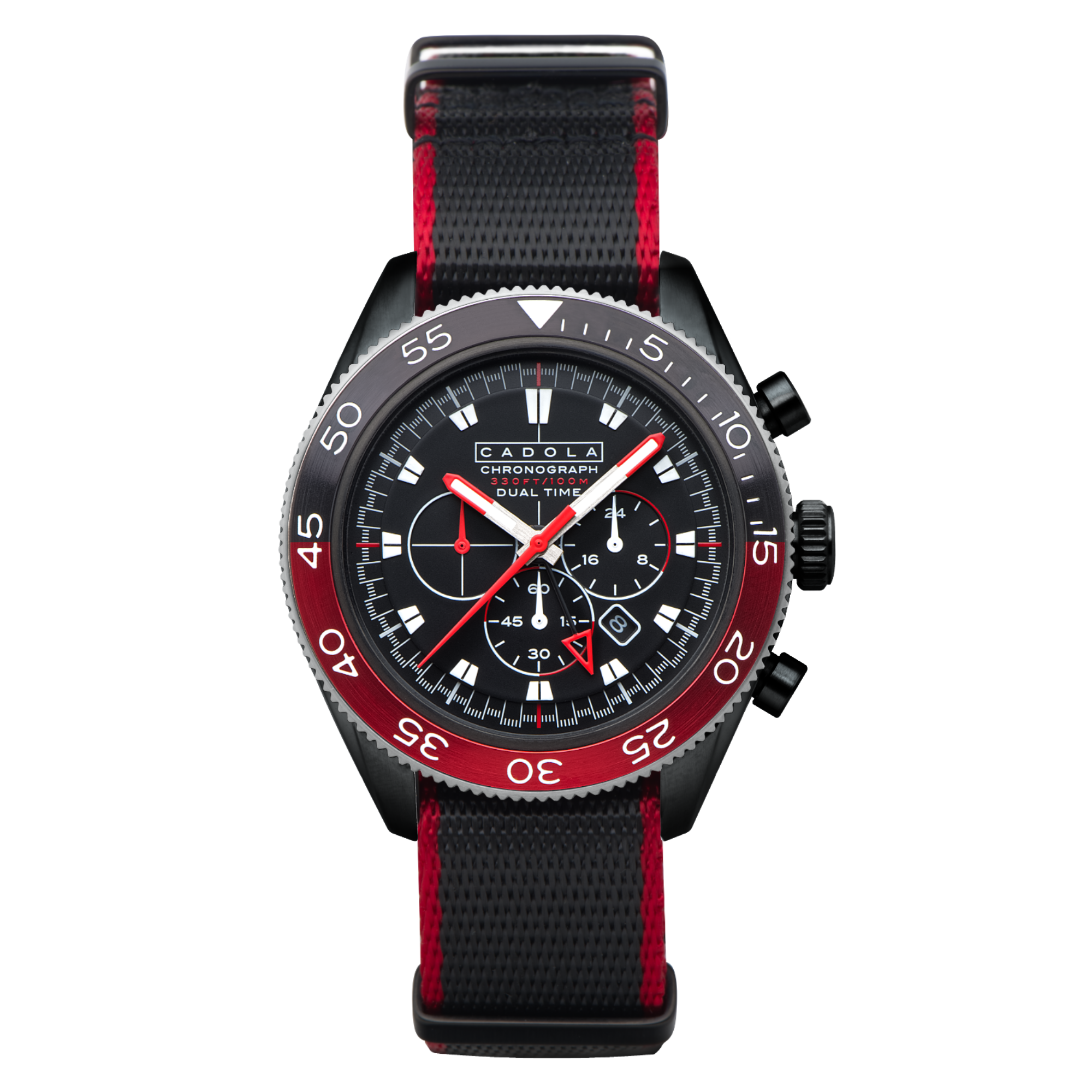 Ahrens Chronograph Eclipse Red