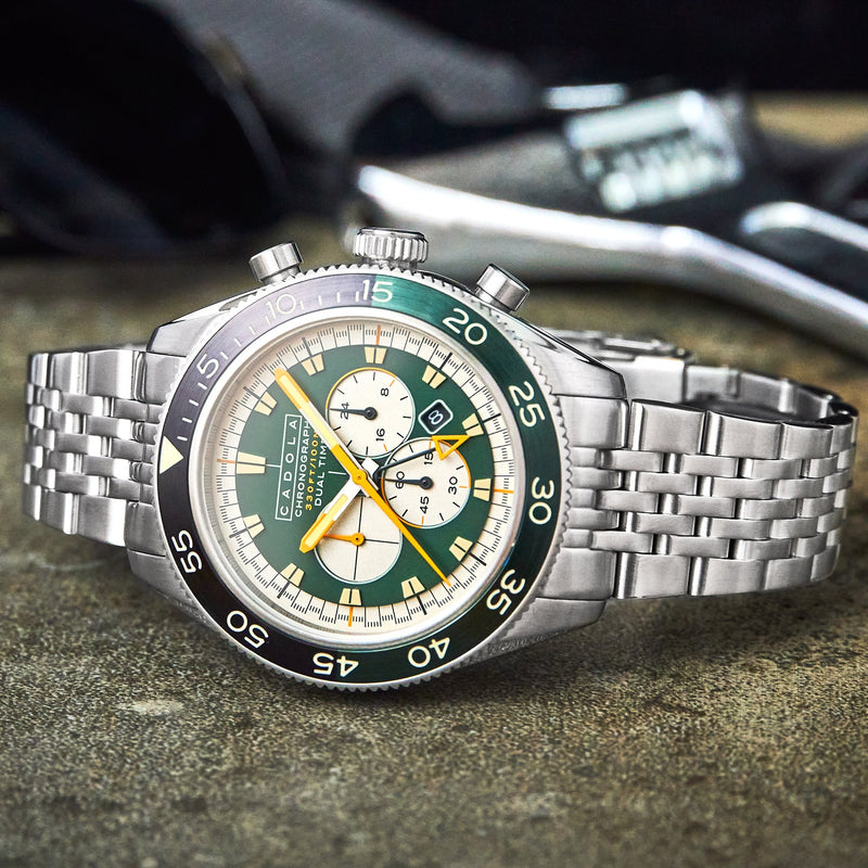 Ahrens Chronograph Racing Green