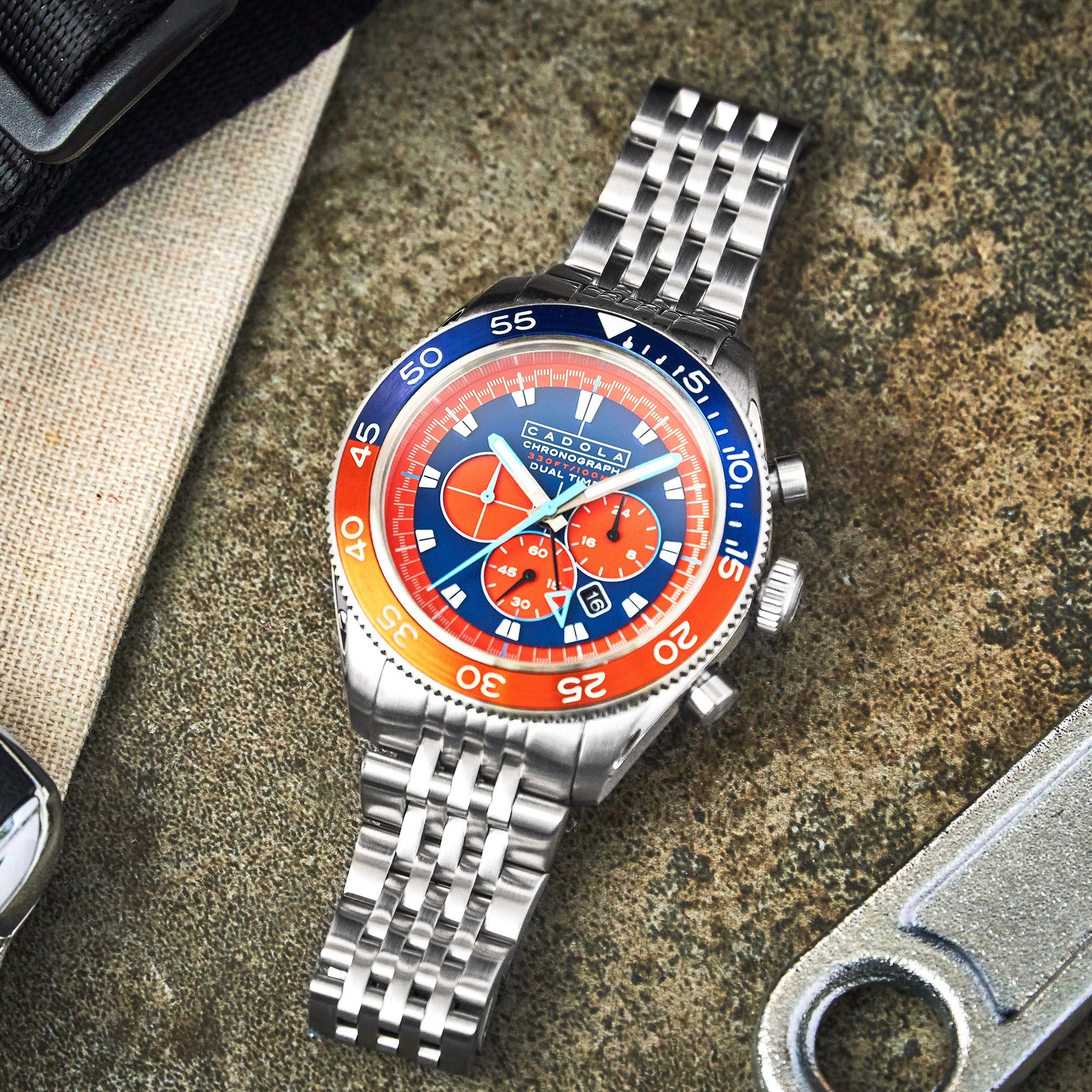 Ahrens Chronograph Sunset Blue