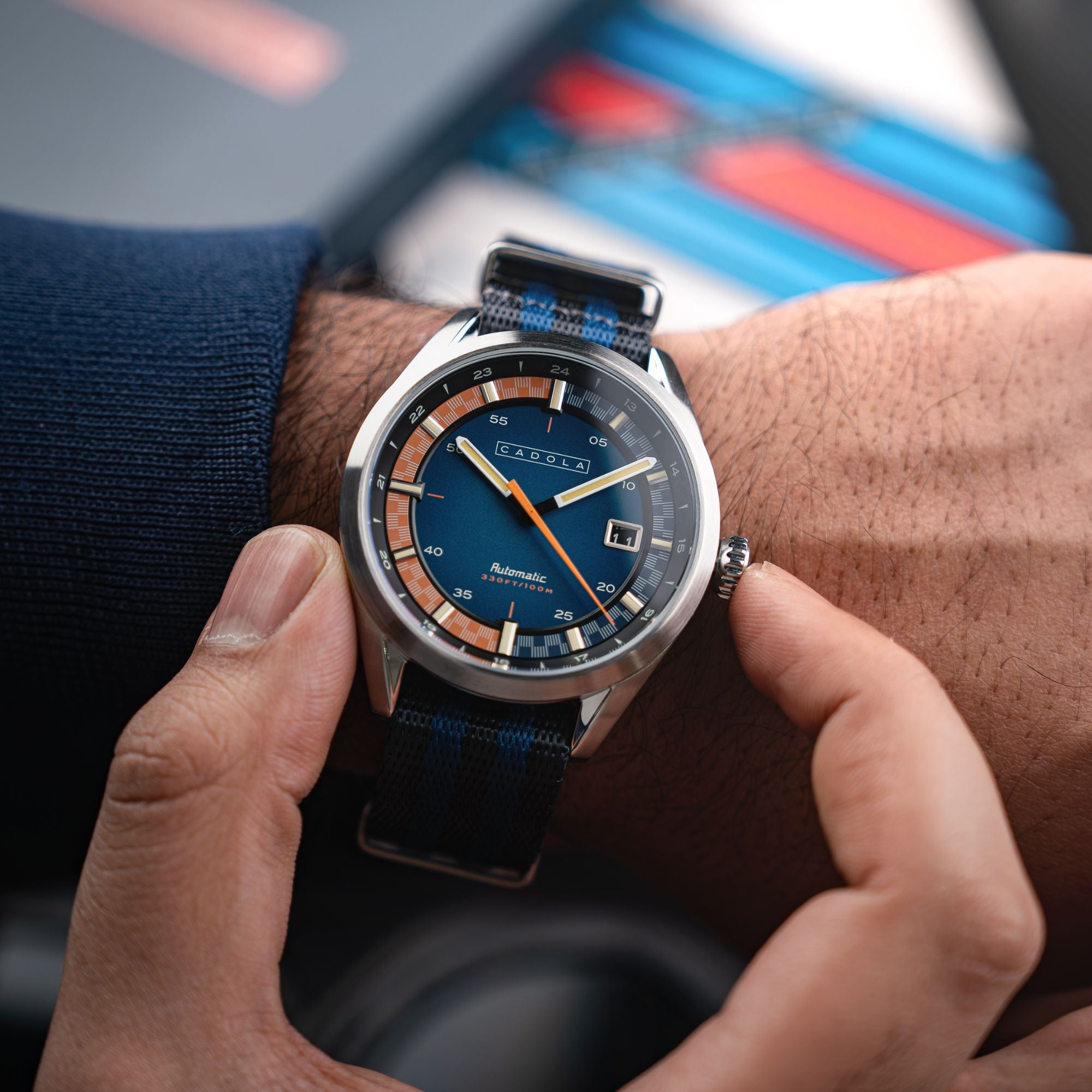 Paddock Automatic Navy Blue
