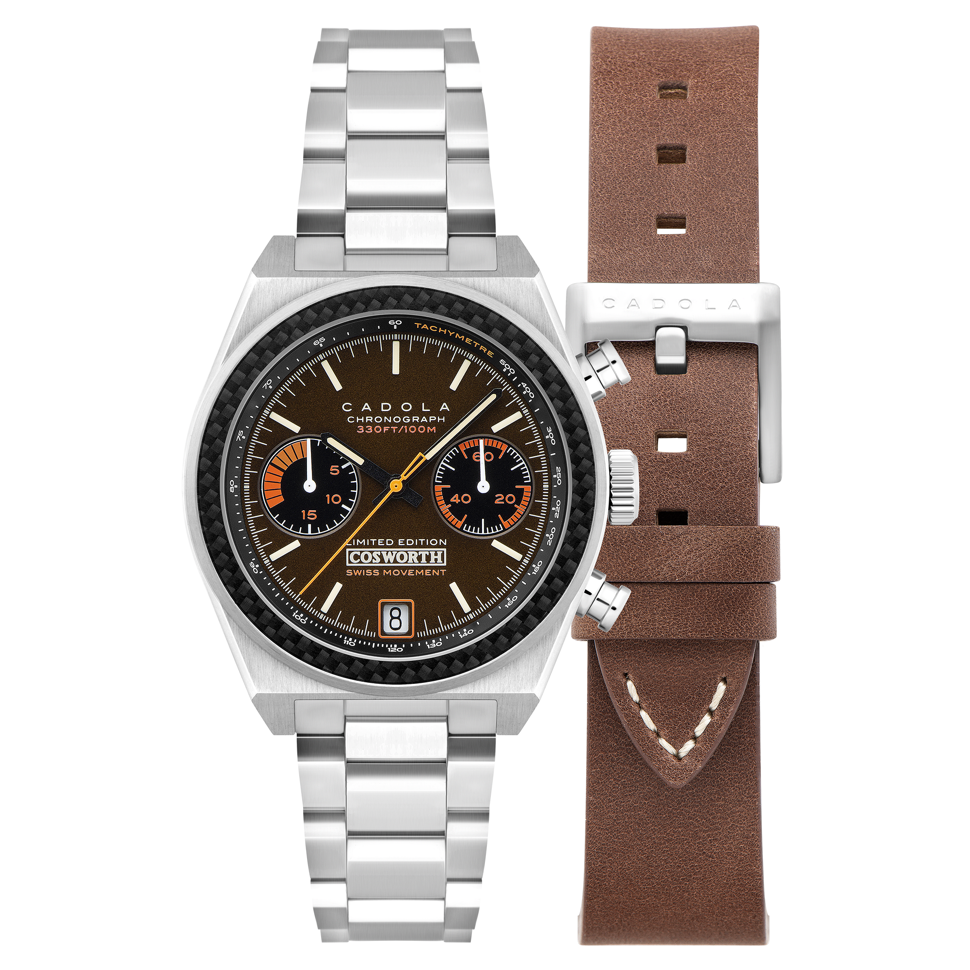 Cosworth Costin Swiss Chronograph Limited Edition Caramel Brown