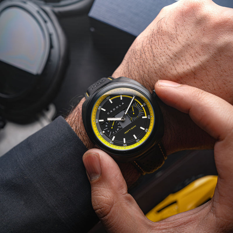 Giulia Calendar Yellow Black