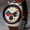 Testa Di Toro Chronograph Beige Burnout