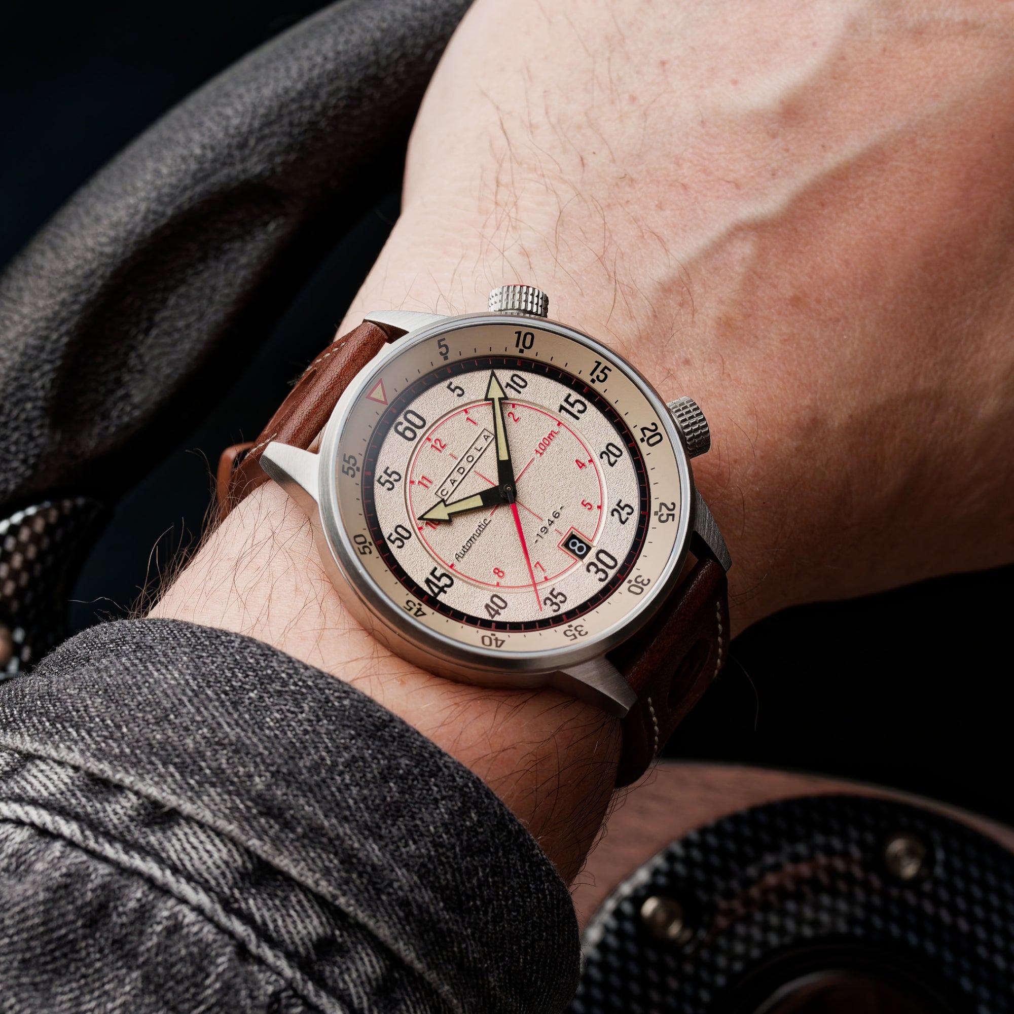 Rally Timer Automatic Dove Grey