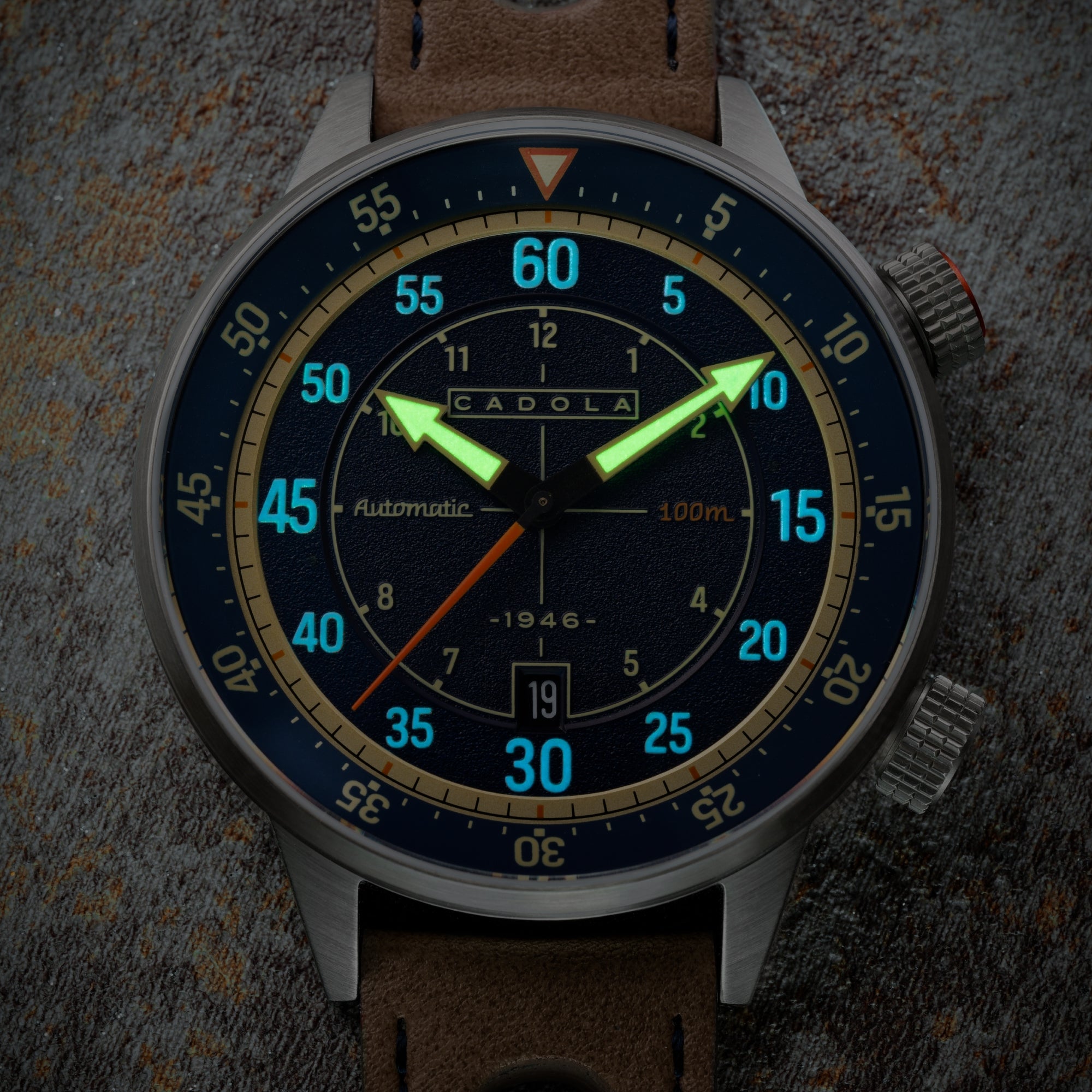 Rally Timer Automatic Denim Blue