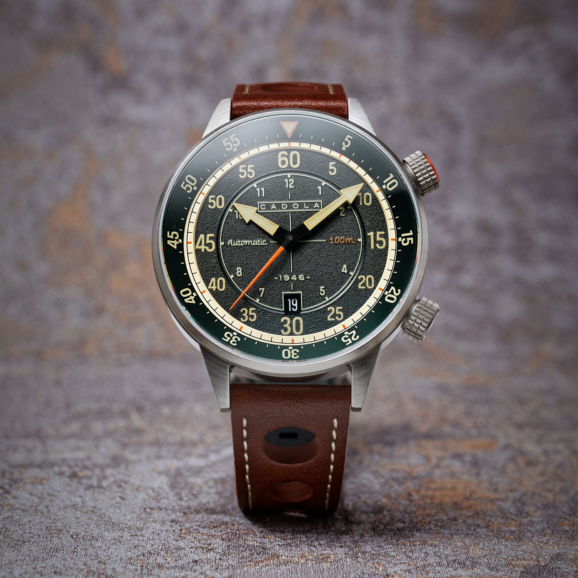 Rally Timer Automatic Bottle Green