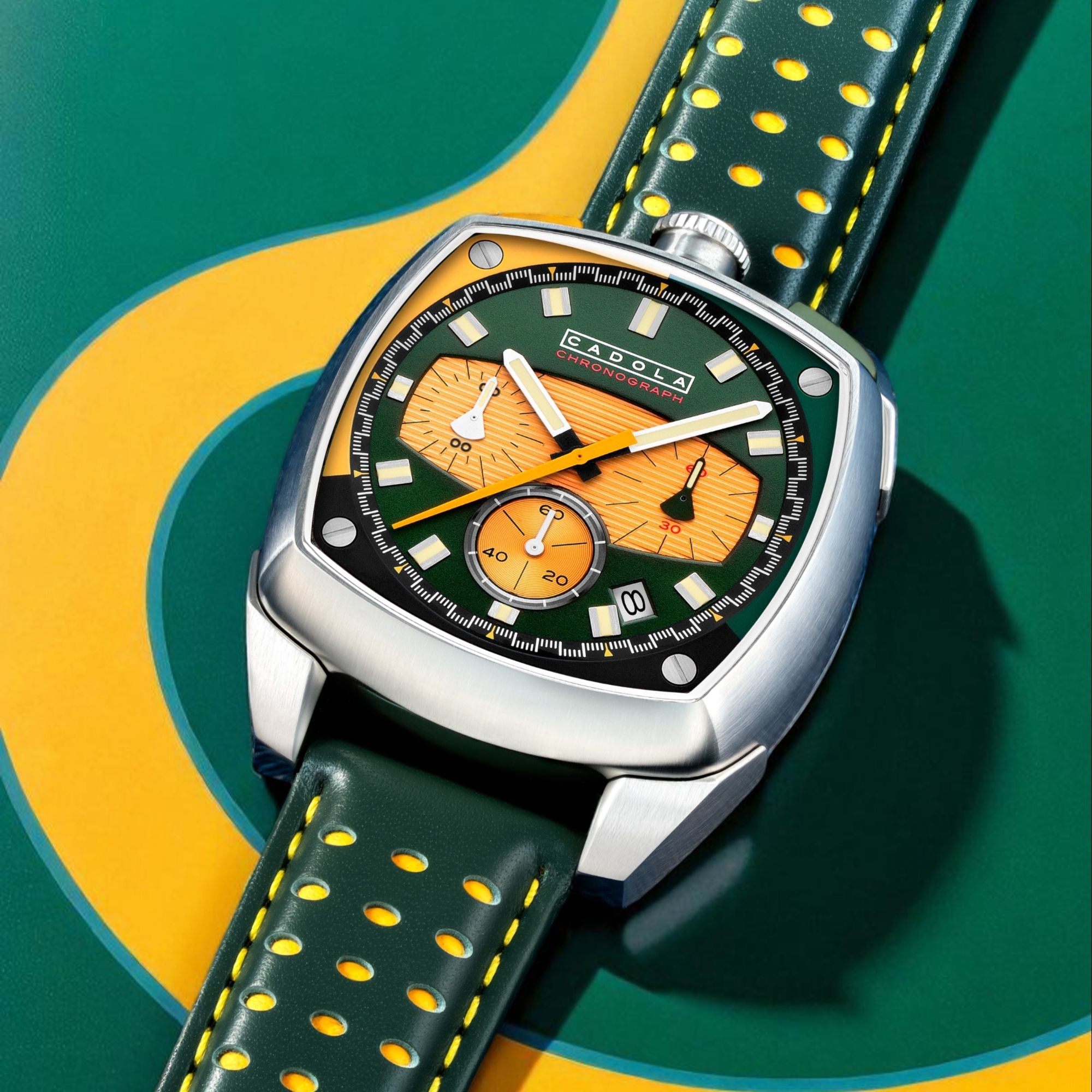 Taurus Chronograph Speedway Green