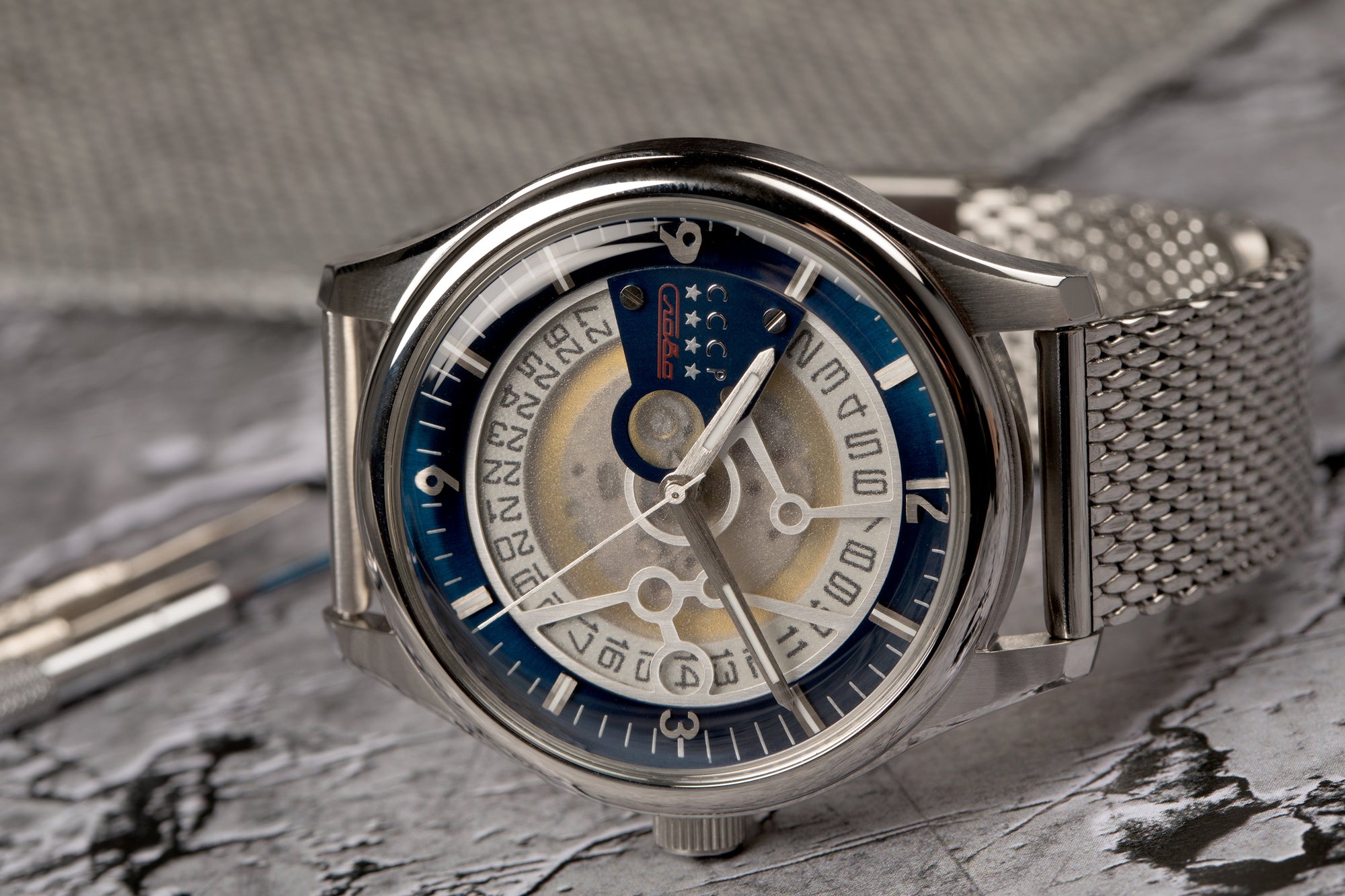 Sputnik-2 Blue / Steel