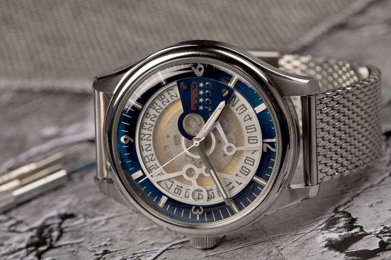 Sputnik-2 Blue / Steel