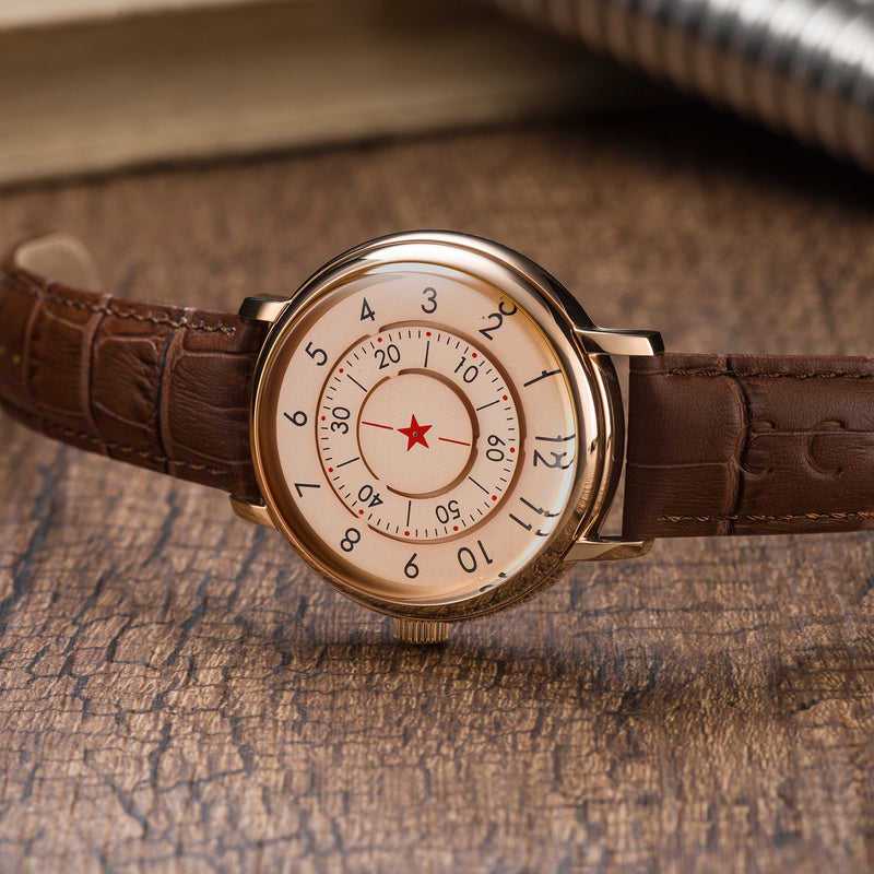 Aleksandrov Rose Gold / Brown