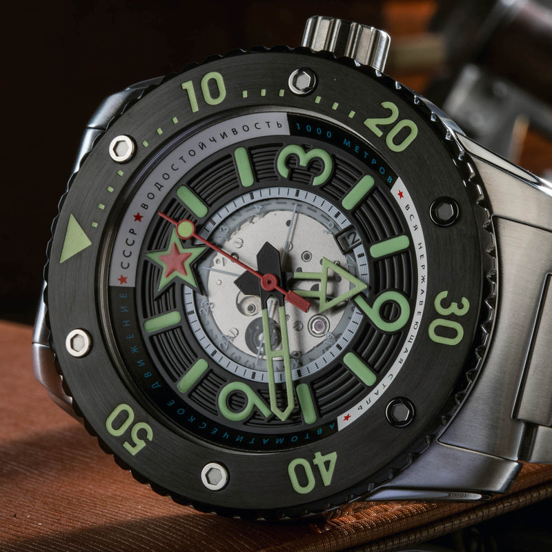 Naval Barrakuda Limited Edition Black / Steel