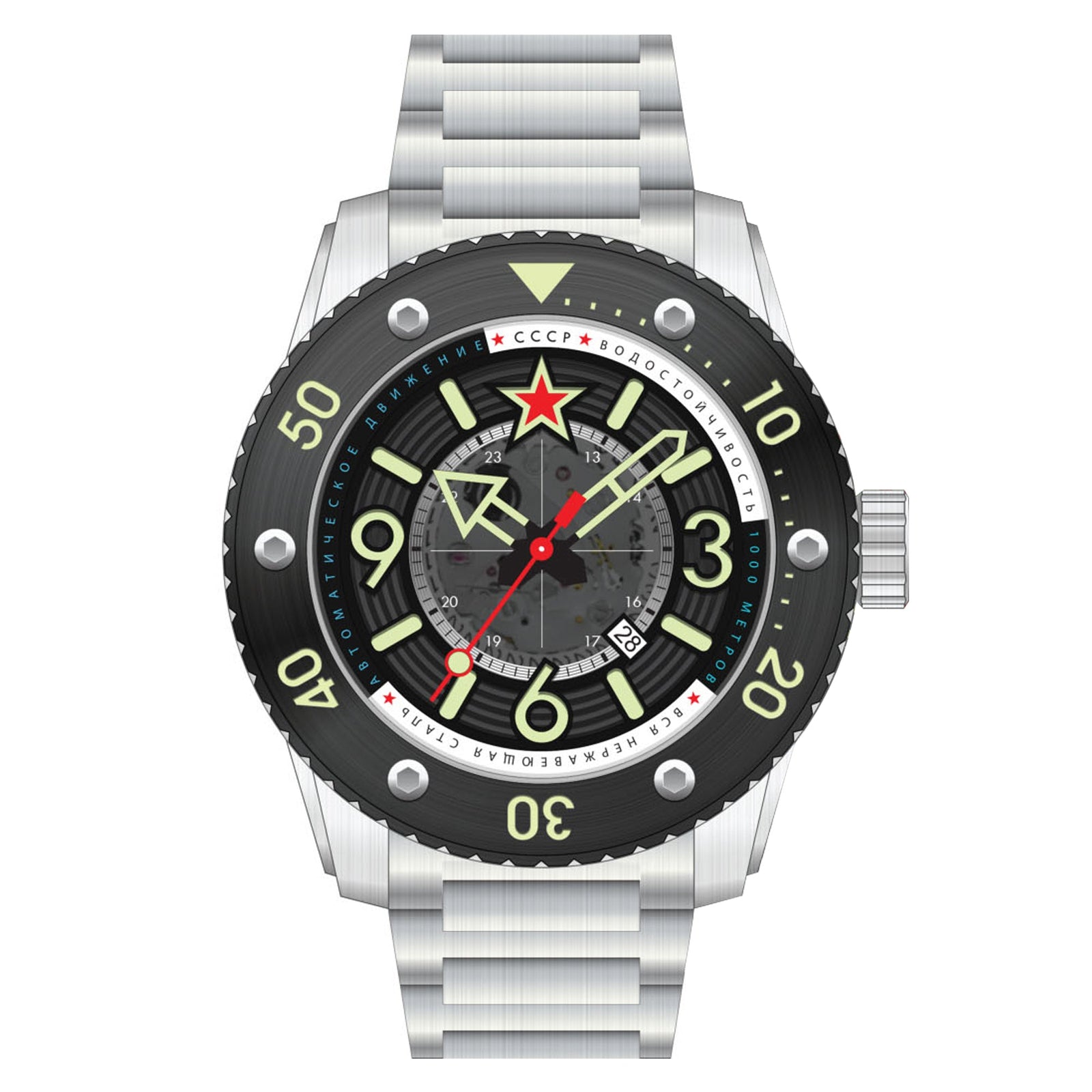 Naval Barrakuda Limited Edition Black / Steel