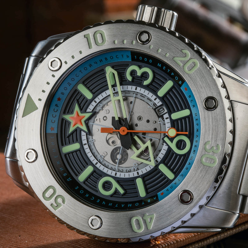 Naval Barrakuda Limited Edition Blue / Steel