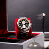 Sputnik Japan Quartz Chronograph Black / Steel