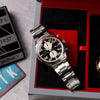 Sputnik Japan Quartz Chronograph Black / Steel