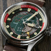 Leonov Automatic Beige / Red