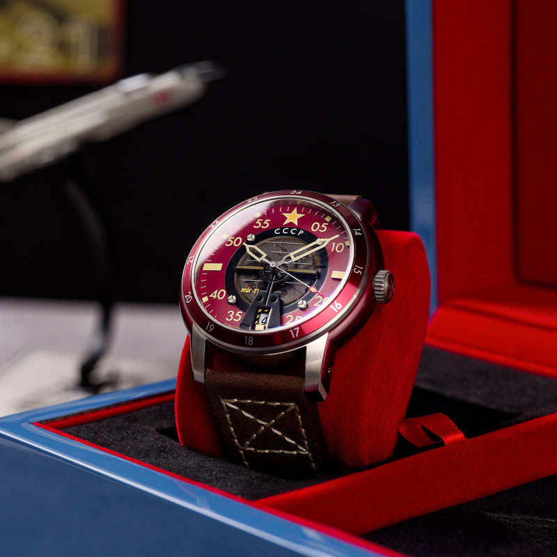 Mig-21 Automatic Red / Brown