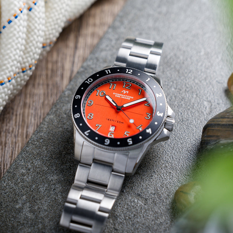 Bandiera Japan Quartz Sunset Orange