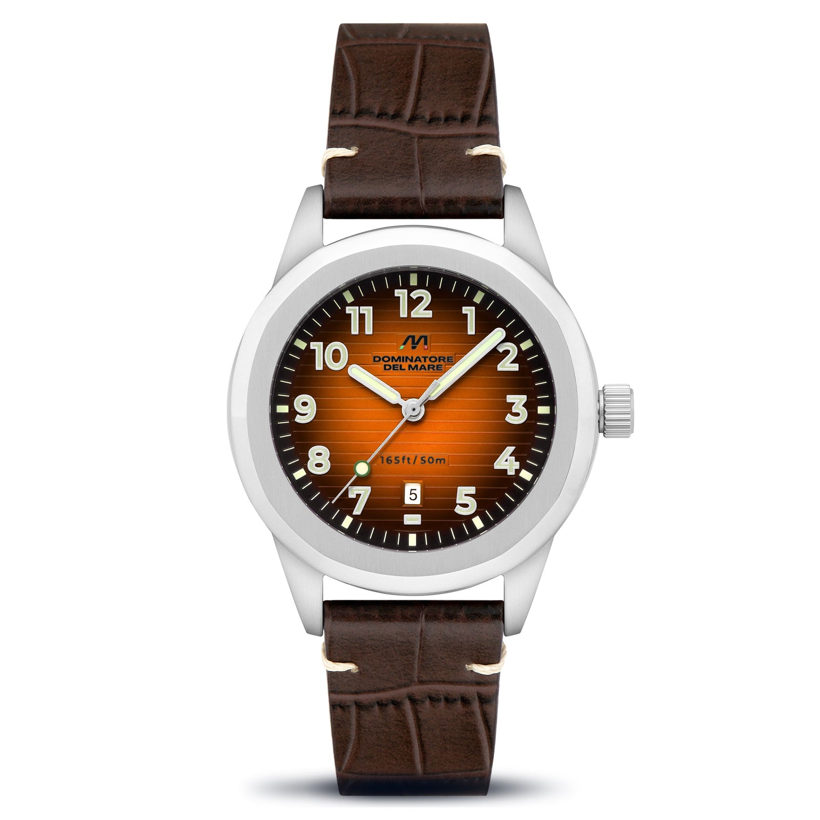 Aqua Sicura Japan Quartz Burnt Orange