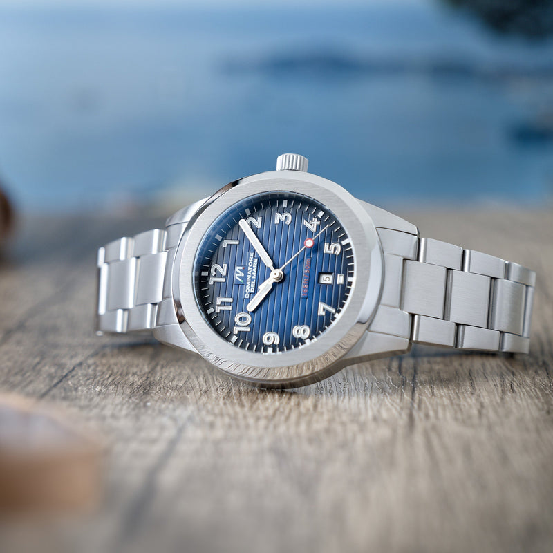 Aqua Sicura Japan Quartz Smoke Blue