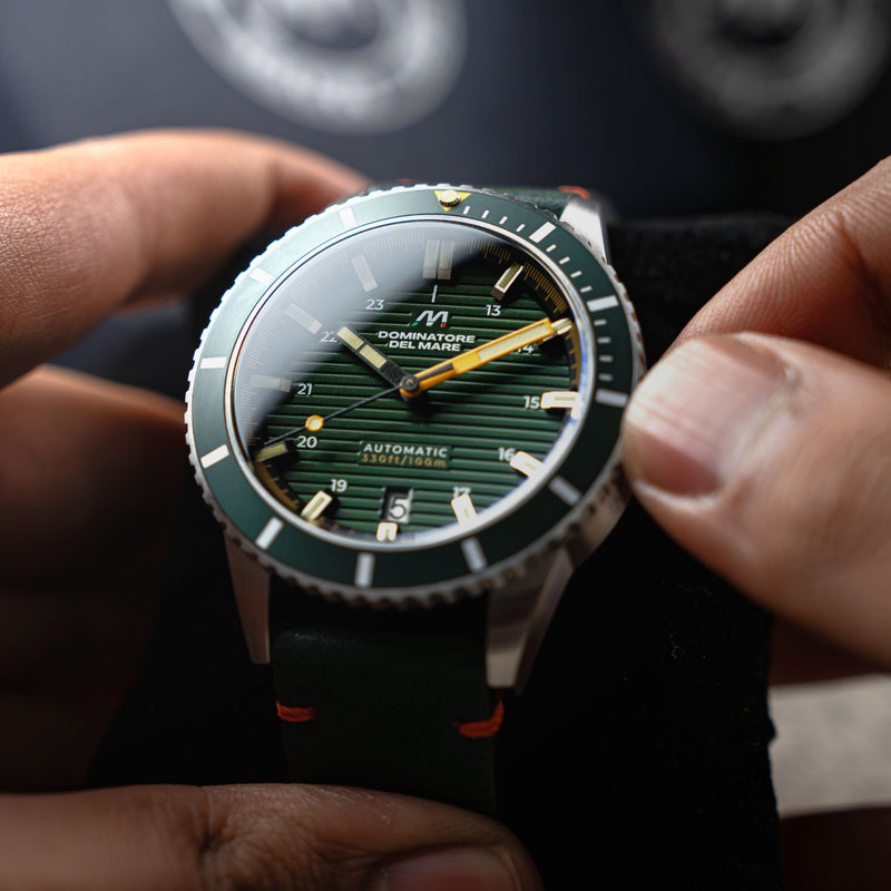Scilla Automatic Dark Green