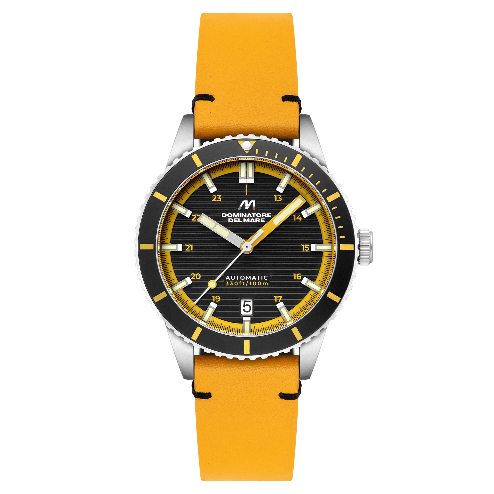 Scilla Automatic Mustard Yellow