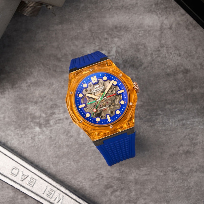 Ravello Automatic Orange Blue