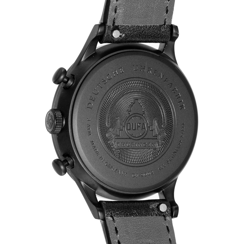 Van Der Roche Chronograph All Plain Black