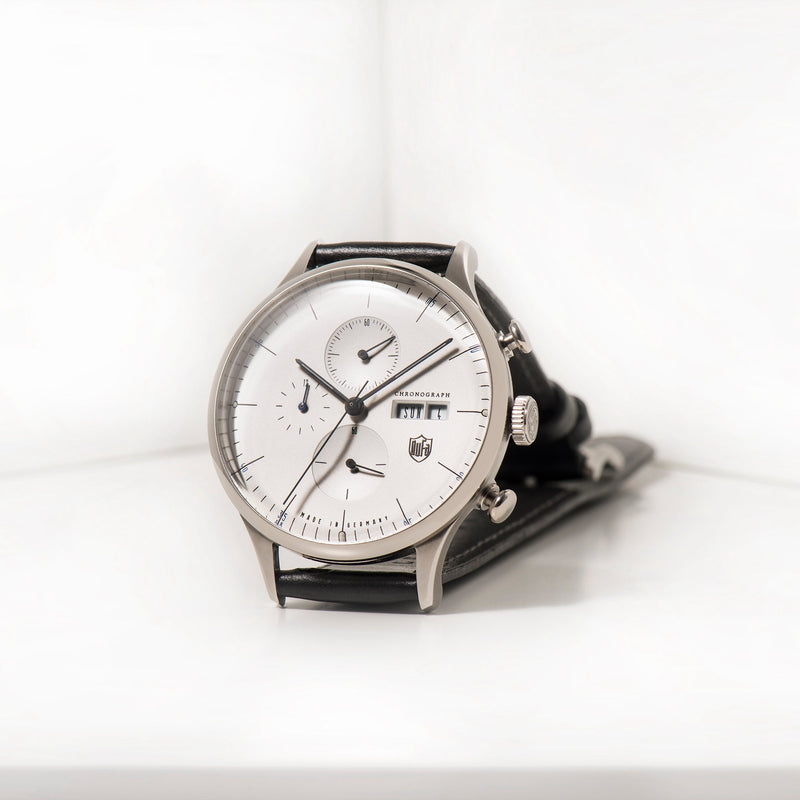 Van Der Roche Barcelona Chronograph Stark White