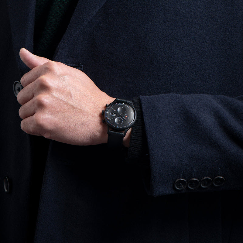 Van Der Roche Barcelona Chronograph Elemental Black