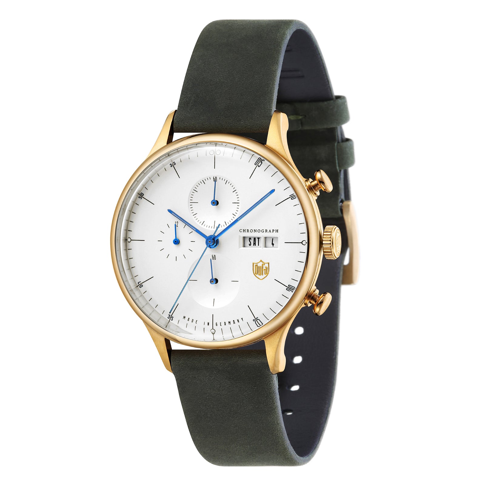 Van Der Roche Barcelona Chronograph Gold