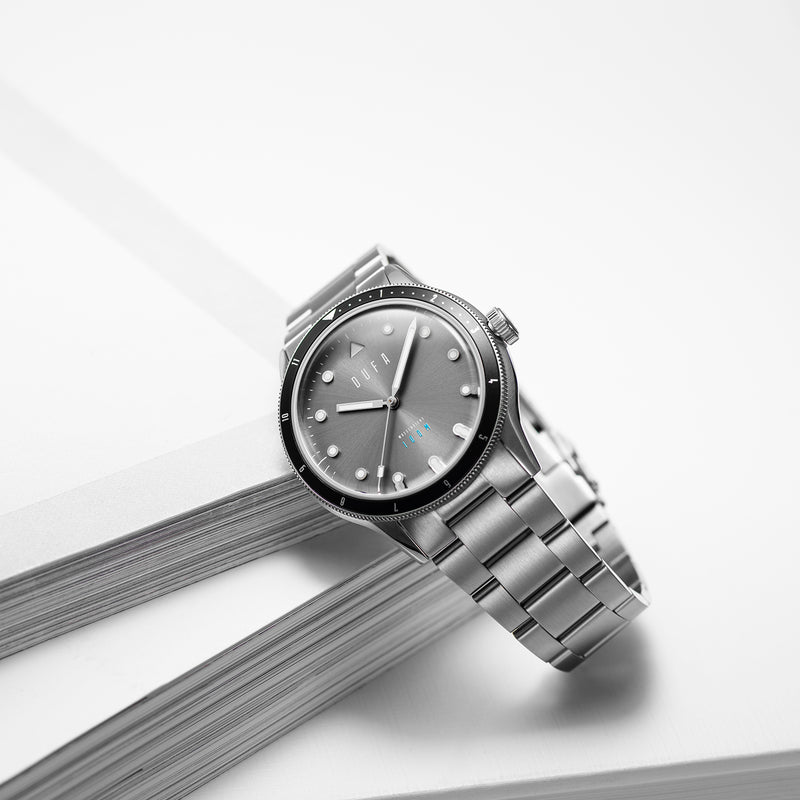 Tauchen Meca Quartz Slate Grey