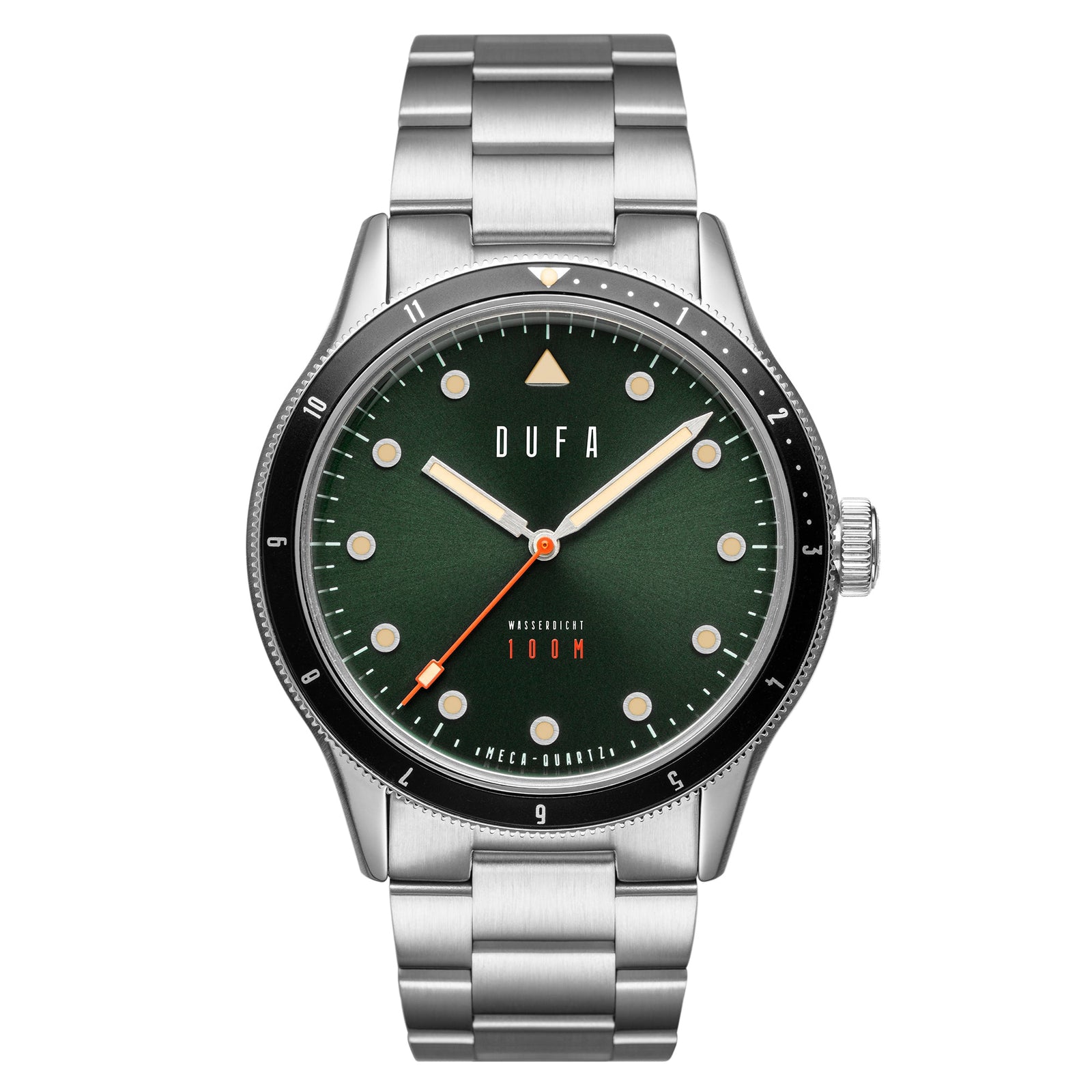 Tauchen Meca Quartz English Green