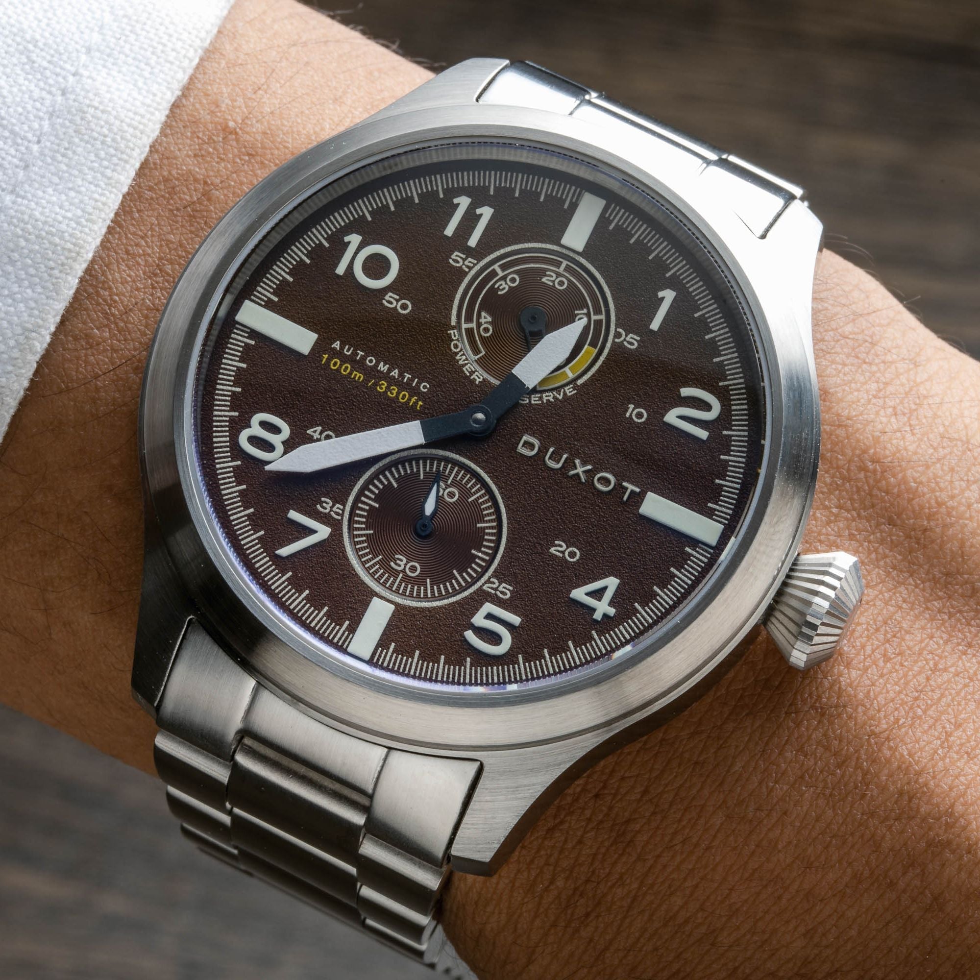 Altius Power Reserve Automatic Matte Brown