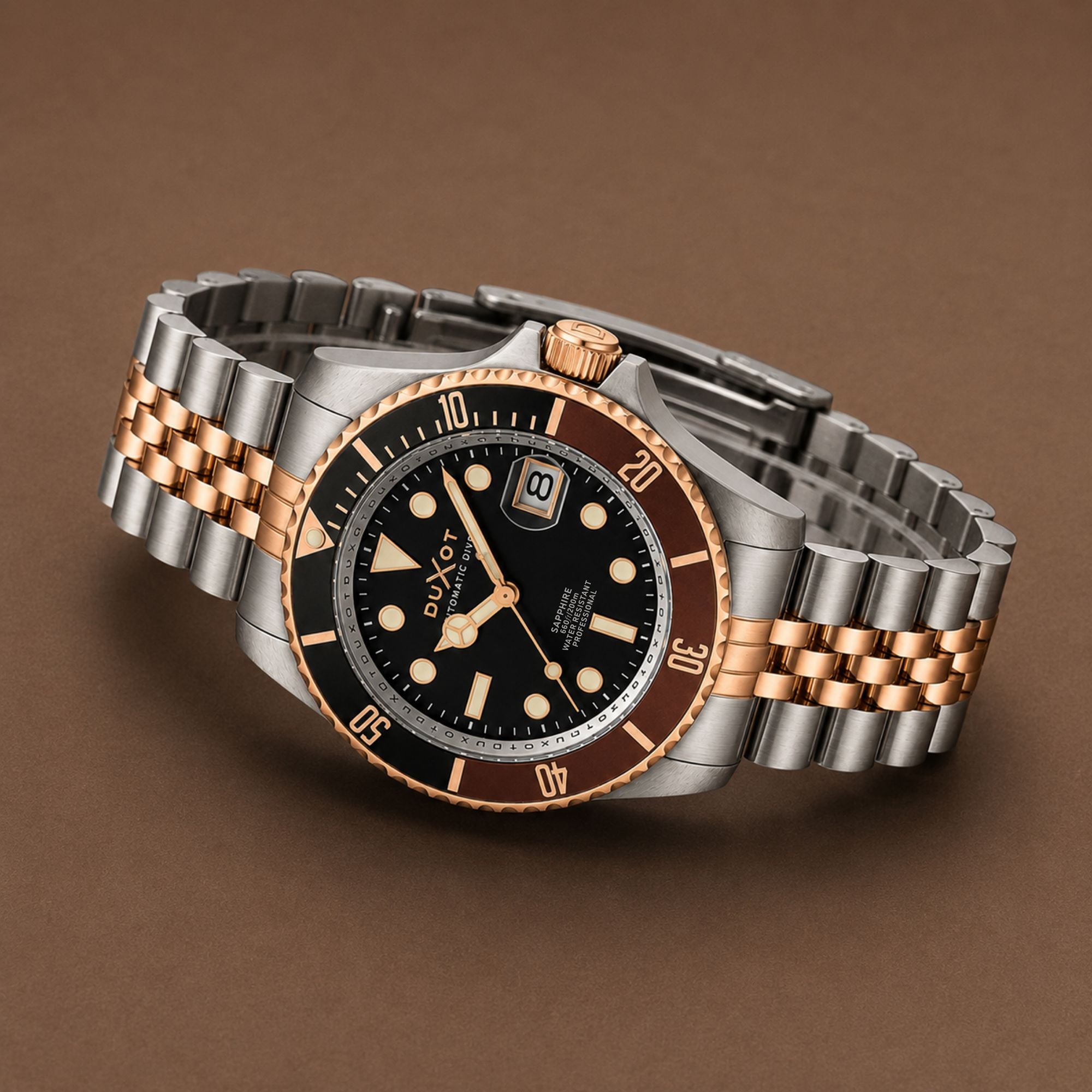Atlantica Diver Automatic Two Tone Brown