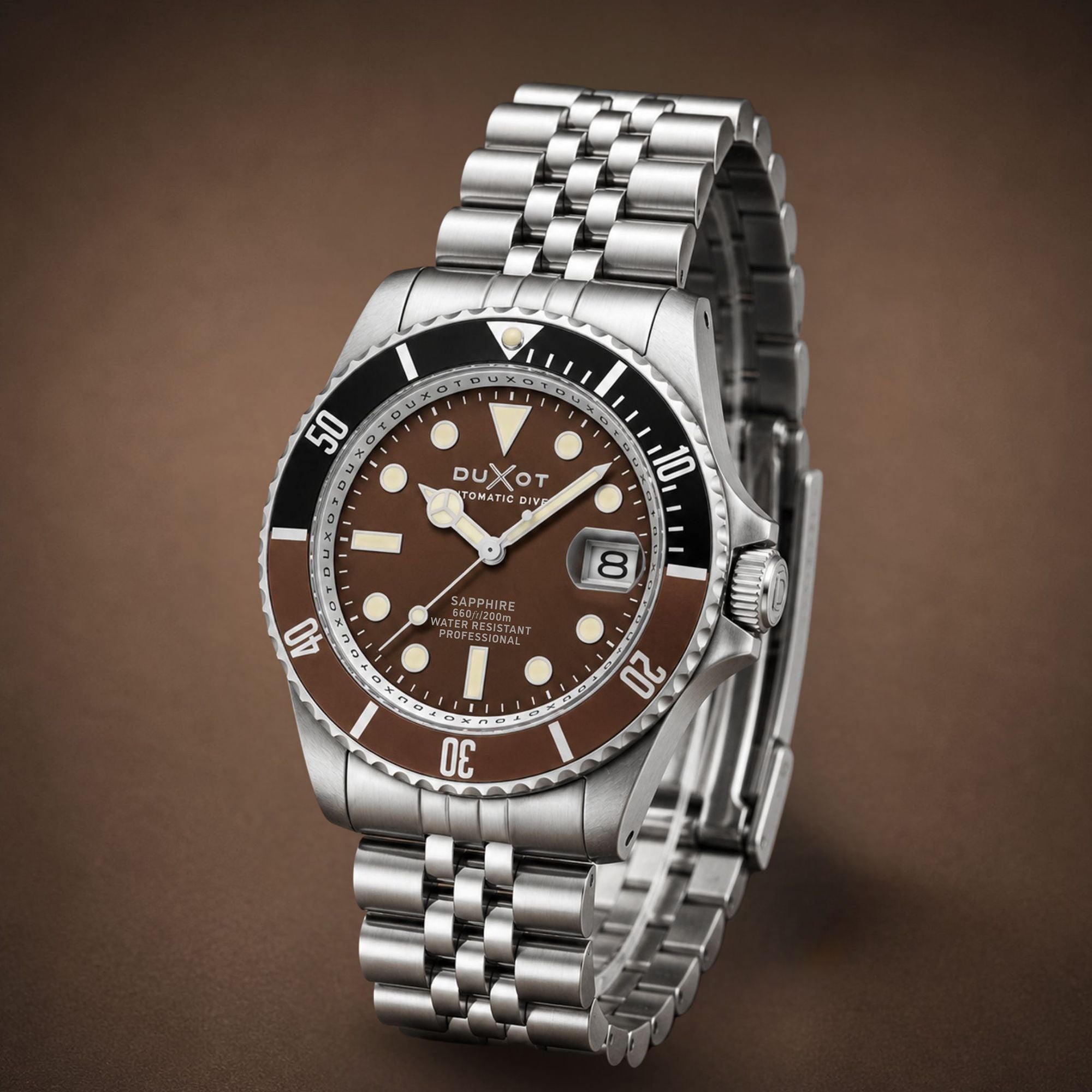 Atlantica Diver Automatic Chocolate Brown