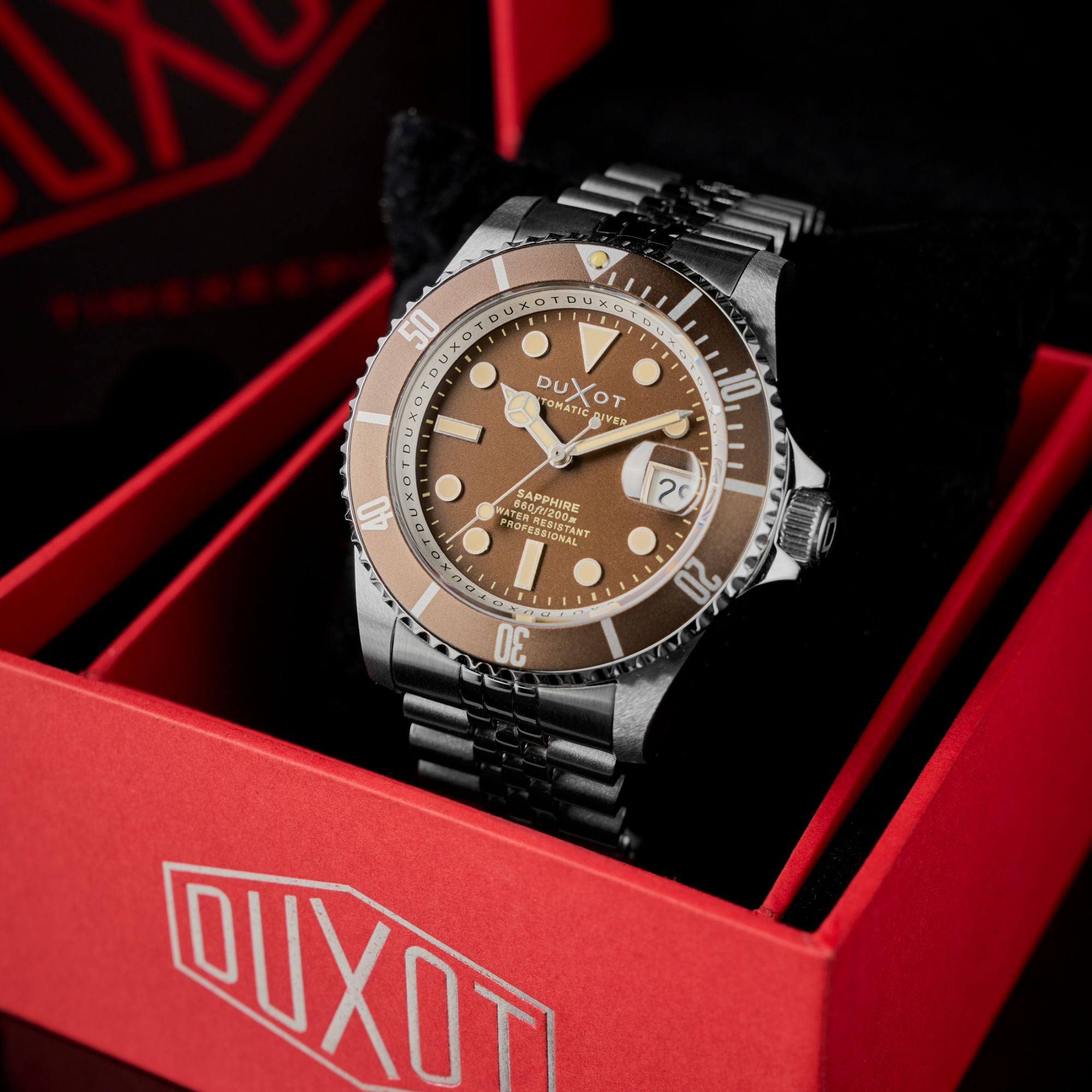 Atlantica Diver Automatic Chestnut Brown