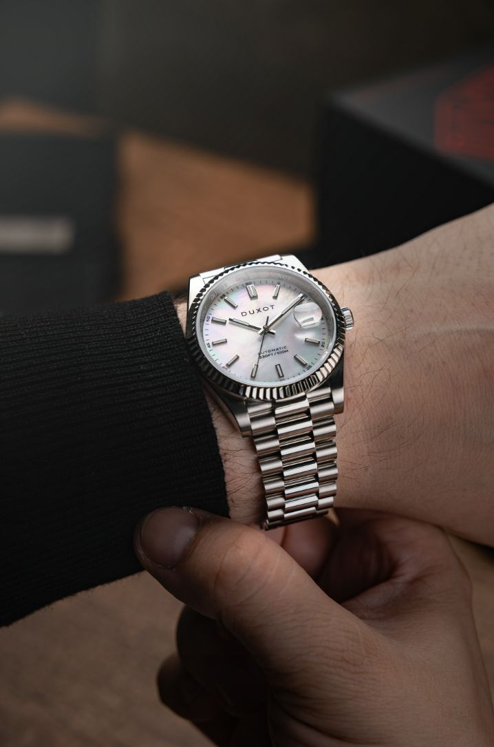 Marcel Automatic Mother Of Pearl