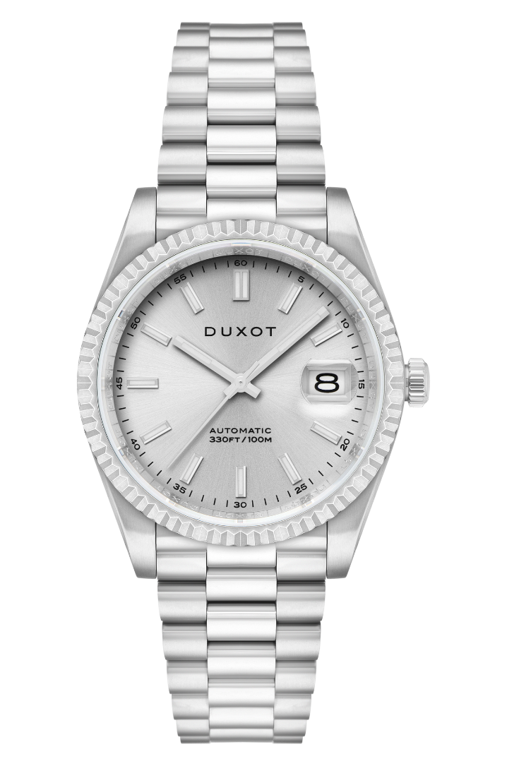 Marcel Automatic Sunray Silver