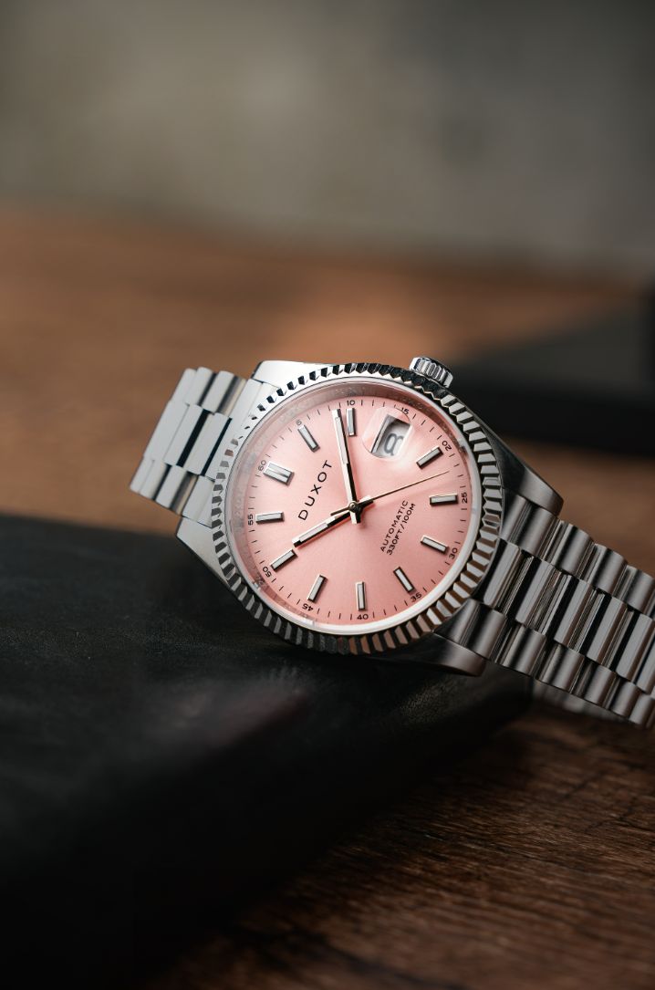 Marcel Automatic Steel Pink