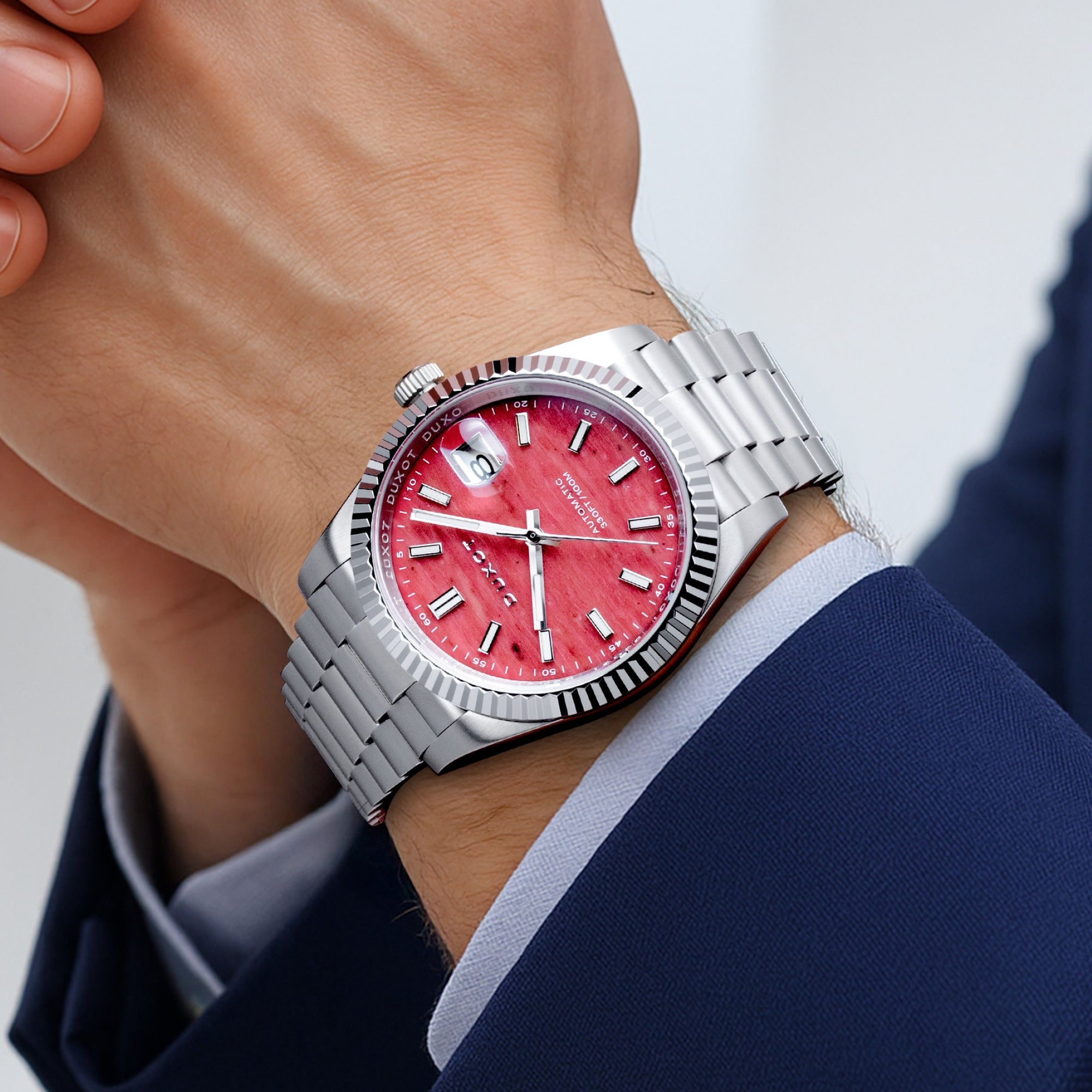 Marcel Automatic Lapidary Limited Edition Pink Opal